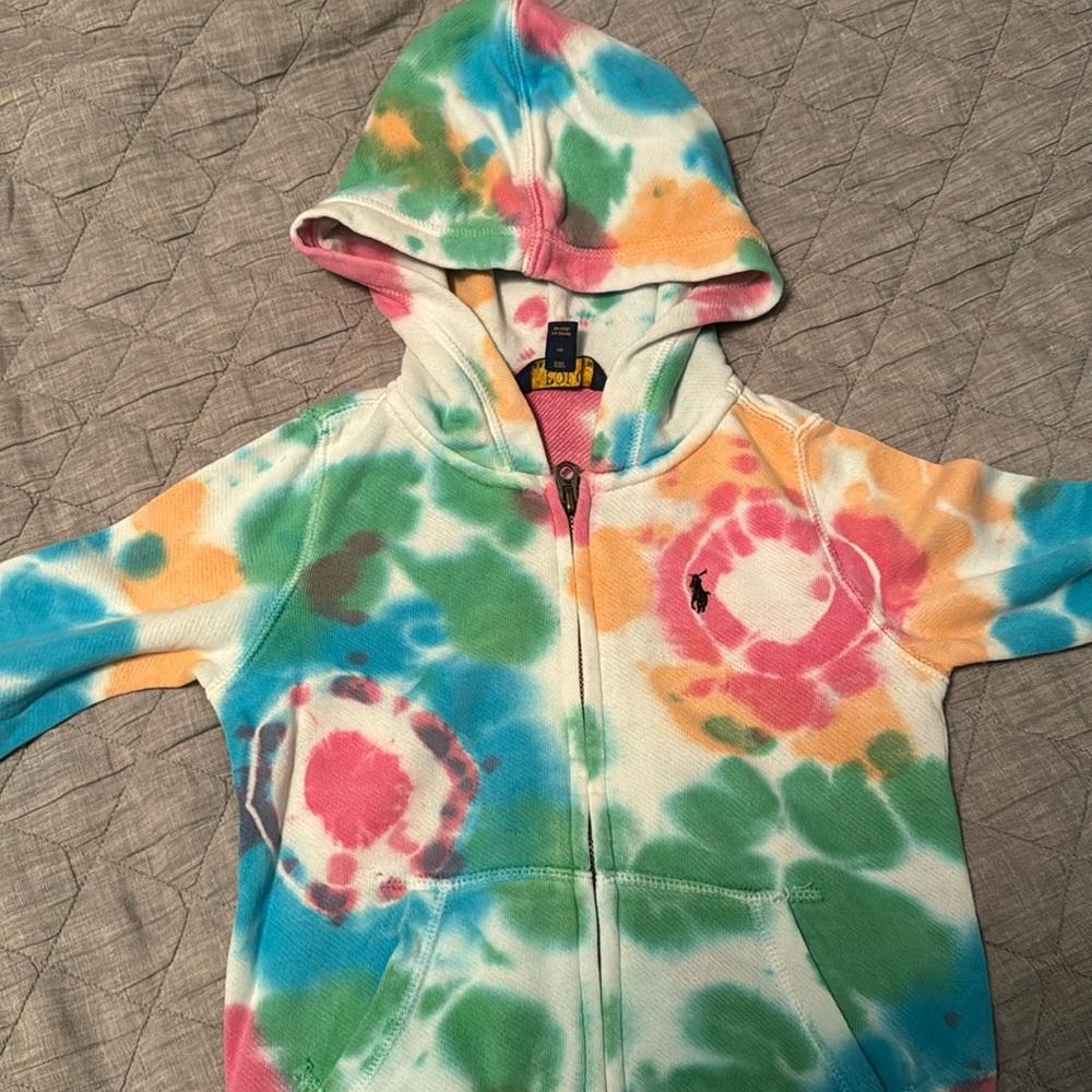 Ralph Lauren zipper hoodie size 4t